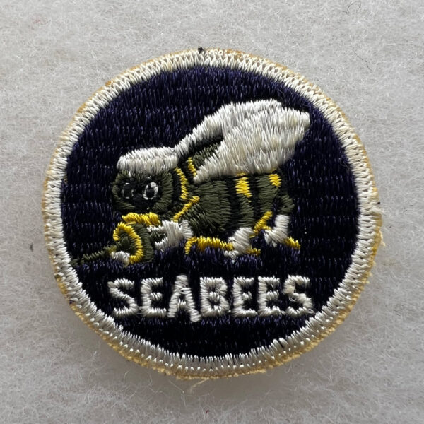 US Navy Seabee Construction Battalion Patch 2 Inch Variation
