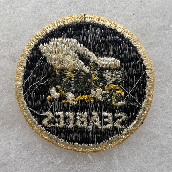 US Navy Seabee Construction Battalion Patch 2 Inch Variation - Image 2