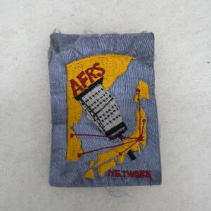 American Forces Radio Network Patch Japanese Made