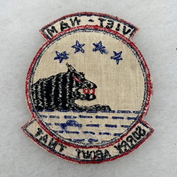 US Army Special Forces "Sorry About That Vietnam" Patch Vietnamese Made - Image 2