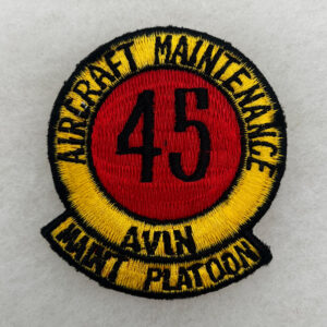 US Army 5th Aviation Aircraft Maintenance Pocket Patch Theater Made