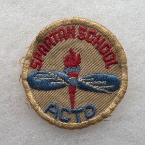 WW2 US Spartan School of Aeronautics Air Corp Training Detachment Patch