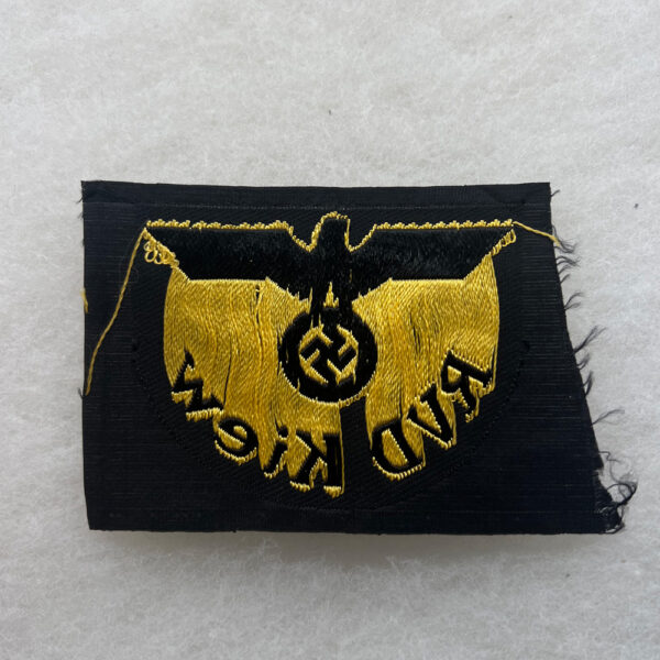 WW2 German Reichsbahn Sleeve Eagle RVD Kiew Bevo - Image 2
