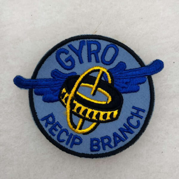 USAF Gyroscopic Recip Branch Patch Twill