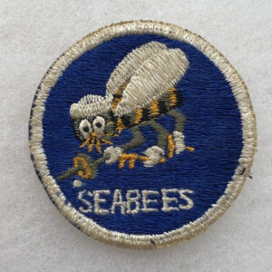 US Navy Seabee Construction Battalion Patch Japanese Made