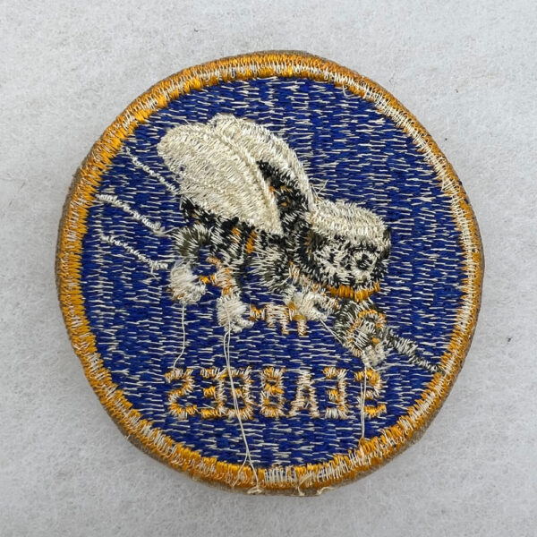US Navy Seabee Construction Battalion Patch Gold Border Variation - Image 2