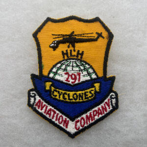 US Army 291st Aviation Company Pocket Patch Twill