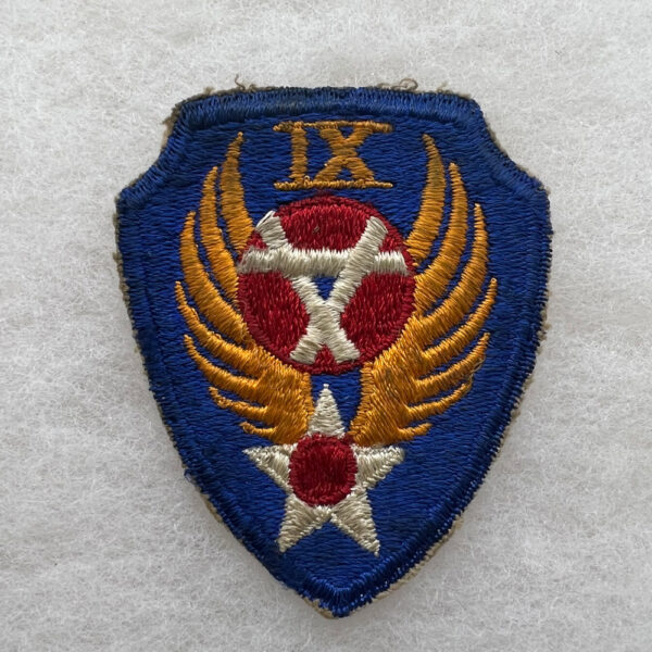 WW2 US 9th Army Air Force Engineer Command Patch