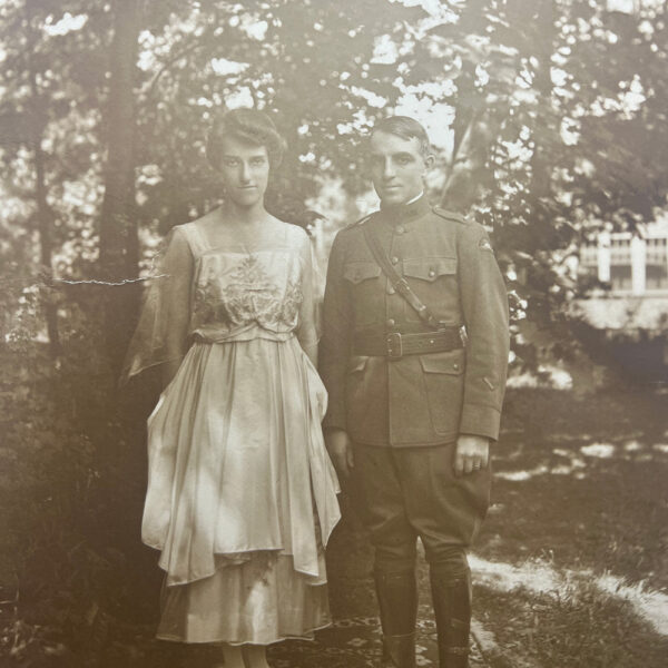 WW1 US Army 41st Infantry Division Lieutenant Officer Photograph - Image 2