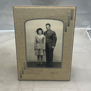 WW2 US Army 24th Infantry Division Photograph With Frame