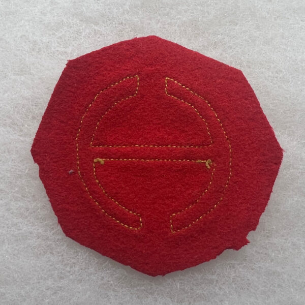 1930s US Army Hawaiian Department Patch Felt - Image 2