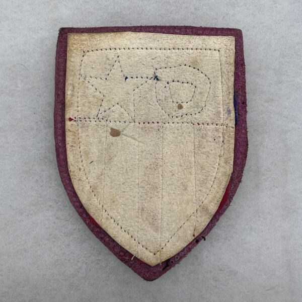 WW2 US Army China Burma India CBI Patch Leather Indian Made - Image 2