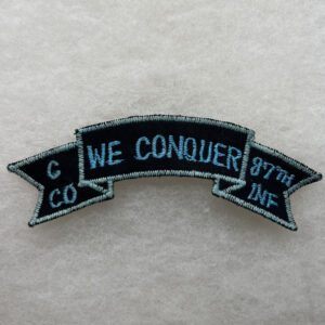 US Army 87th Infantry G Company Scroll Vietnamese Made