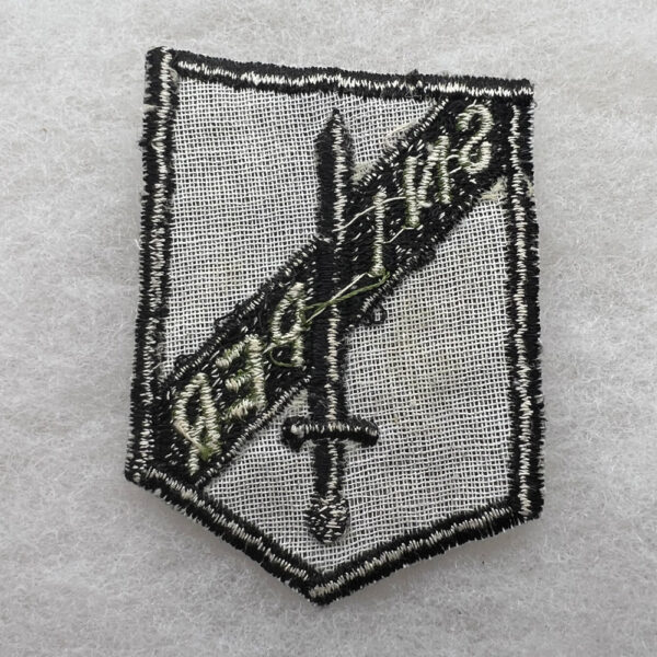 US Army 1st Field Force Sniper School Patch Subdued Theater Made - Image 2