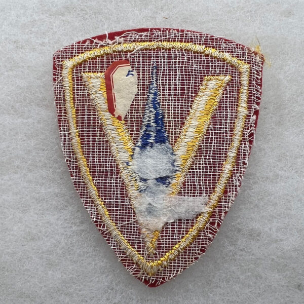 WW2 US 5th Marine Division Patch - Image 2