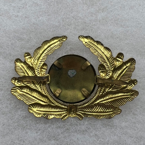 WW2 German Veterans Kyffhauserbund Visor Cap Wreath - Image 2
