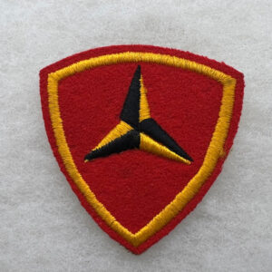 WW2 US 3rd Marine Division Patch Felt Australian Made Named