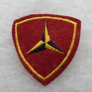 WW2 US 3rd Marine Division Patch Felt