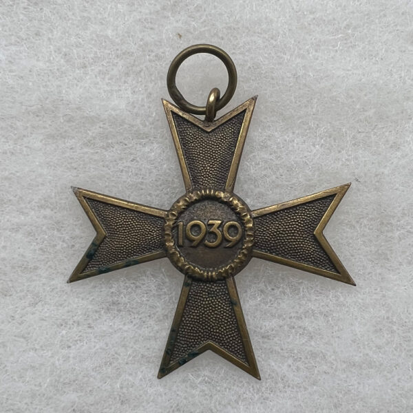 WW2 German War Merit Cross Medal Without Swords - Image 2