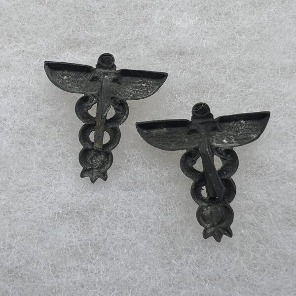 WW2 German Army Medical Shoulder Board Cypher Set - Image 2