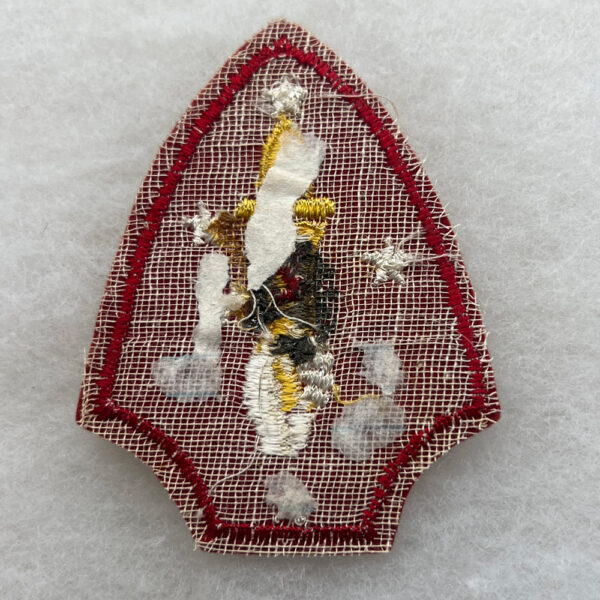WW2 US 2nd Marine Division Patch Felt - Image 2