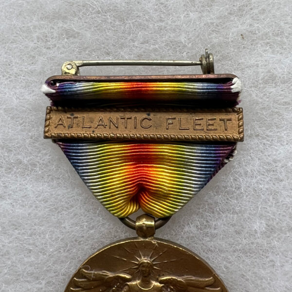 WW1 US Navy Atlantic Fleet Victory Medal - Image 2