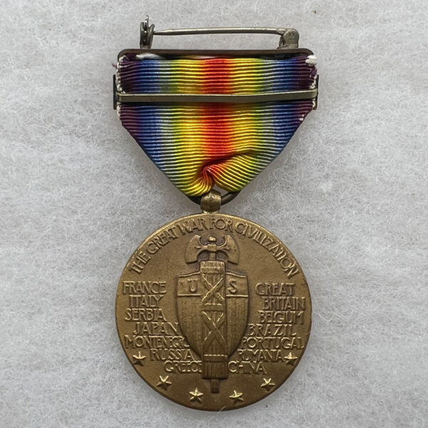 WW1 US Navy Atlantic Fleet Victory Medal - Image 3