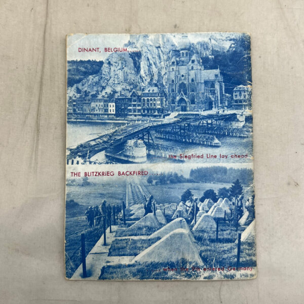 WW2 US Army 9th Infantry Division Booklet - Image 4
