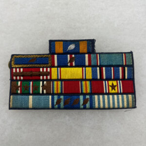 WW2 / Korean War US Air Force Ribbon Bar Rack Japanese Made