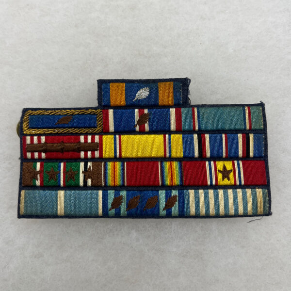 WW2 / Korean War US Air Force Ribbon Bar Rack Japanese Made
