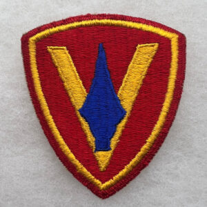 WW2 US 5th Marine Division Patch