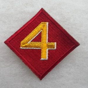 WW2 US 4th Marine Division Patch
