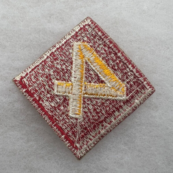 WW2 US 4th Marine Division Patch - Image 2