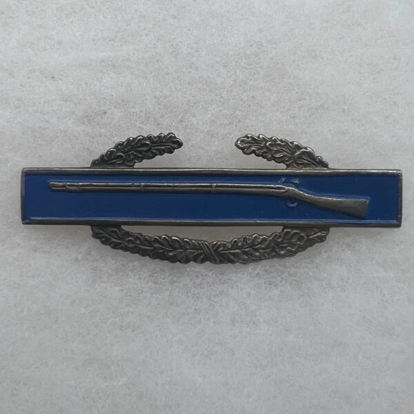 WW2 US Army Combat Infantry Badge Theater Made Pinback