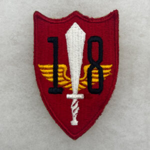 WW2 US 18th Marine Defense Battalion Patch
