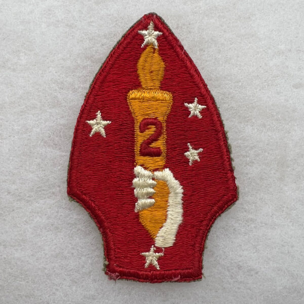 WW2 US 2nd Marine Division Patch