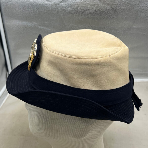 WW2 US Navy Waves Officer's Cap Size 22 Named Knox - Image 3