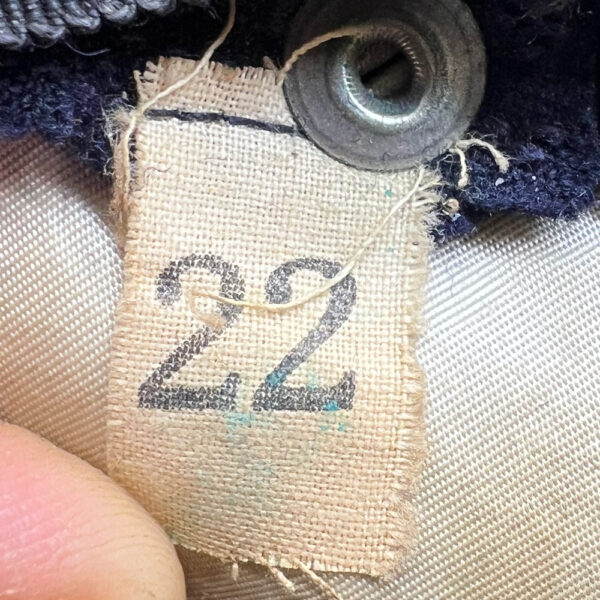 WW2 US Navy Waves Officer's Cap Size 22 Named Knox - Image 12