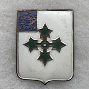 US Army 47th Infantry Regiment Badge Theater Made Screwback
