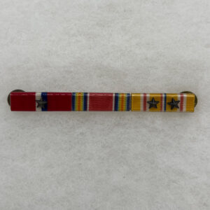 WW2 US Army Pacific Theater Ribbon Bar Wolf Brown 3/8 Inch