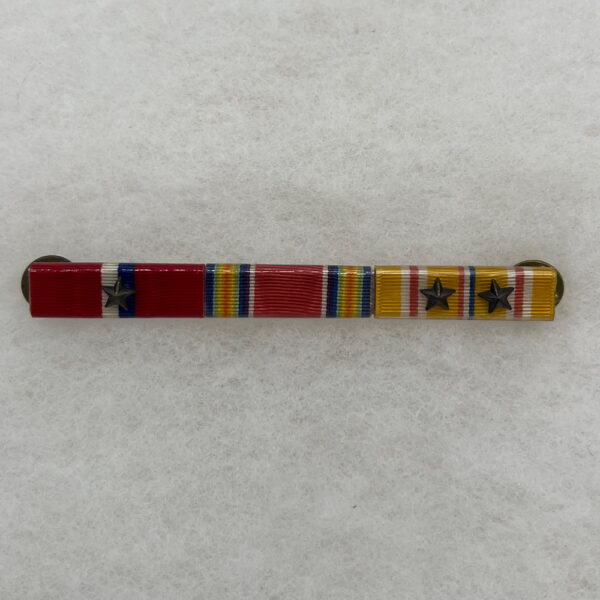 WW2 US Army Pacific Theater Ribbon Bar Wolf Brown 3/8 Inch