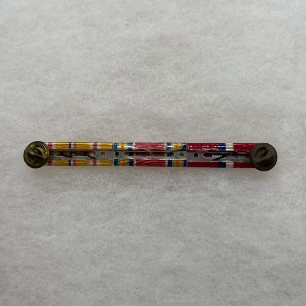 WW2 US Army Pacific Theater Ribbon Bar Wolf Brown 3/8 Inch - Image 2