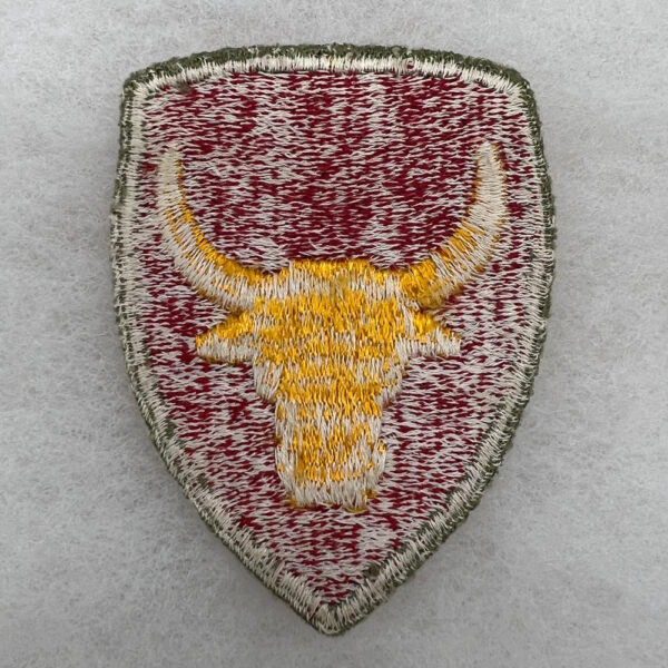 WW2 US Army 12th Infantry Philippine Division Patch OD Border - Image 2