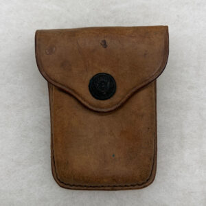 Pre-WW1 US Army Eagle Snap Leather Ammo Pouch 1915 Rock Island Arsenal