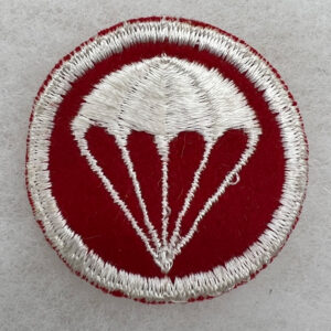 WW2 US Army Airborne Parachutist Cap Patch Felt