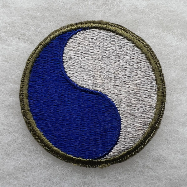 WW2 US Army 29th Infantry Division Patch Greenback - Image 2