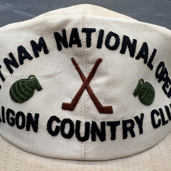 US Vietnam National Open Saigon Country Club Vietnamese Made Novelty Baseball Cap Luong Phan - Image 2