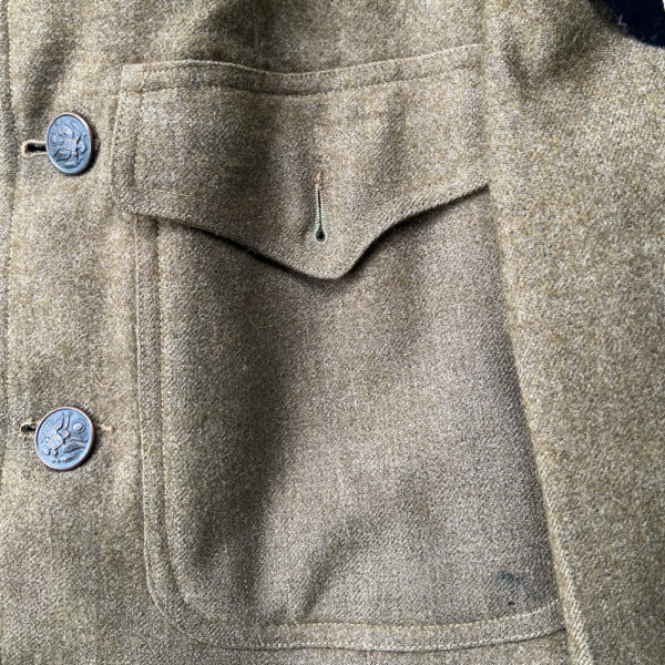 WW1 US Army 2nd Infantry Division Medical Enlisted Uniform Theater Made Patch - Image 3