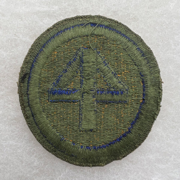 WW2 US Army 44th Infantry Division Patch OD Border Greenback - Image 2
