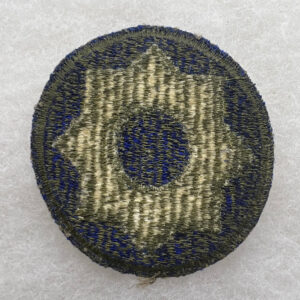 WW2 US Army 8th Service Command Patch Greenback